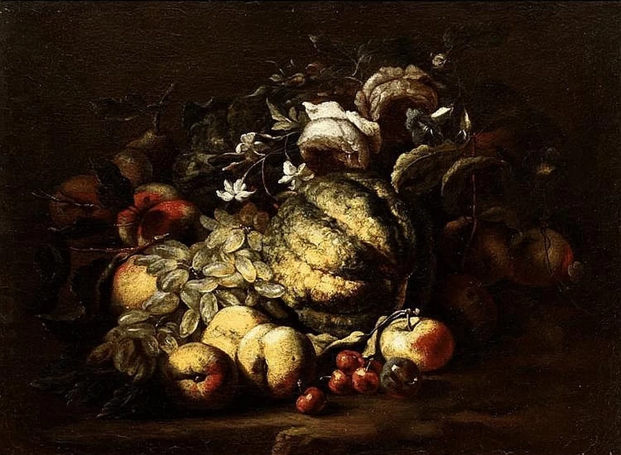 Natura morta con frutta